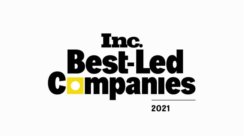 Best led company - Inc Award