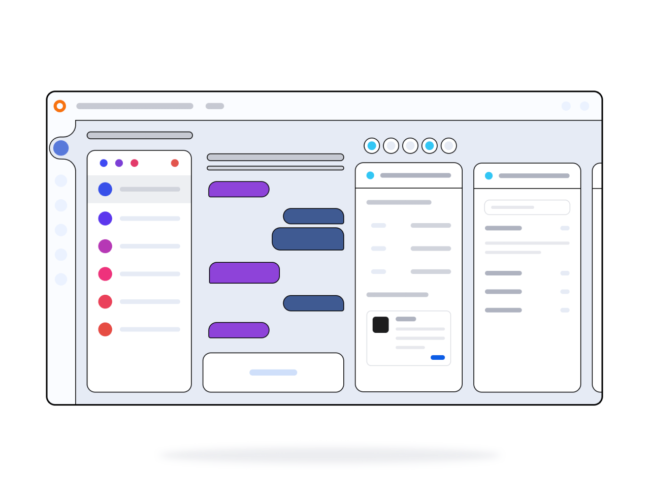 conversational cloud platform illustration