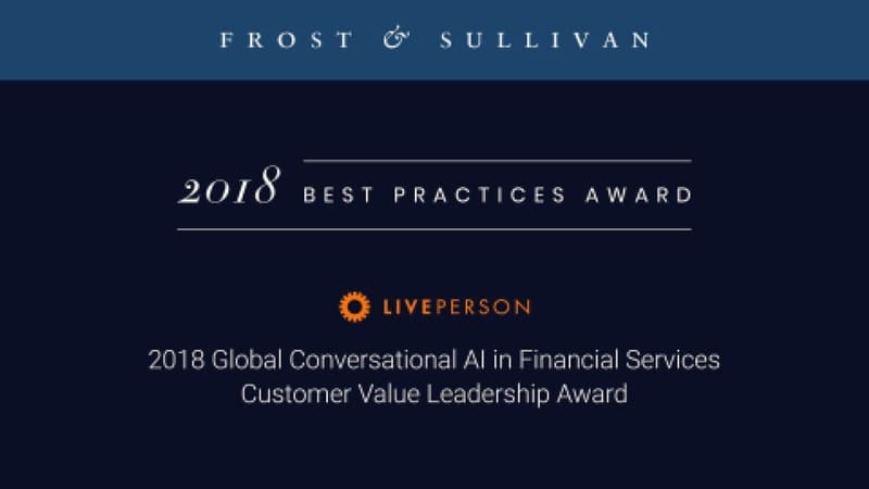 Frost & Sullivan best practices award