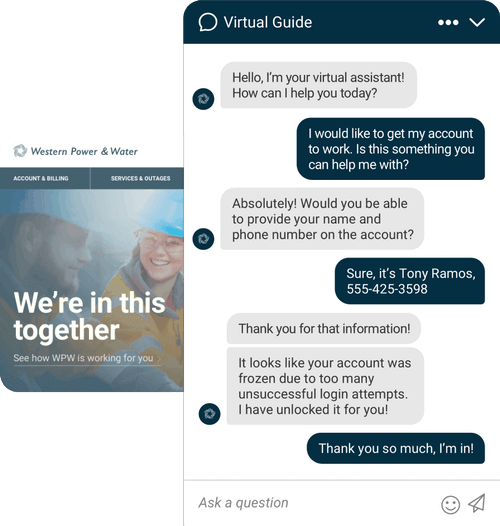 Example of a positive conversation with a chatbot after using AI Annotator