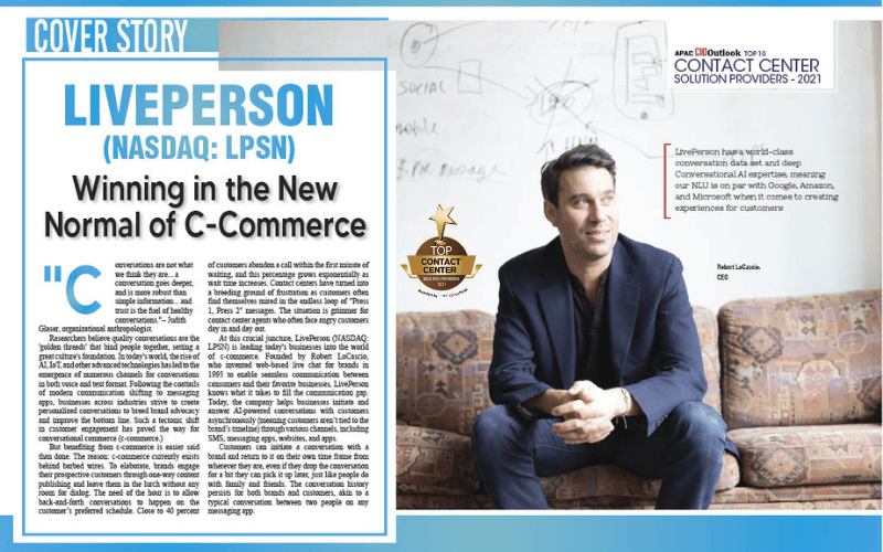 LivePerson featured in APAC CIO Outlook