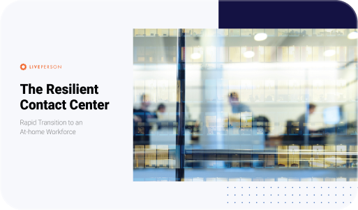 contact center business resource: resilient contact center guide cover