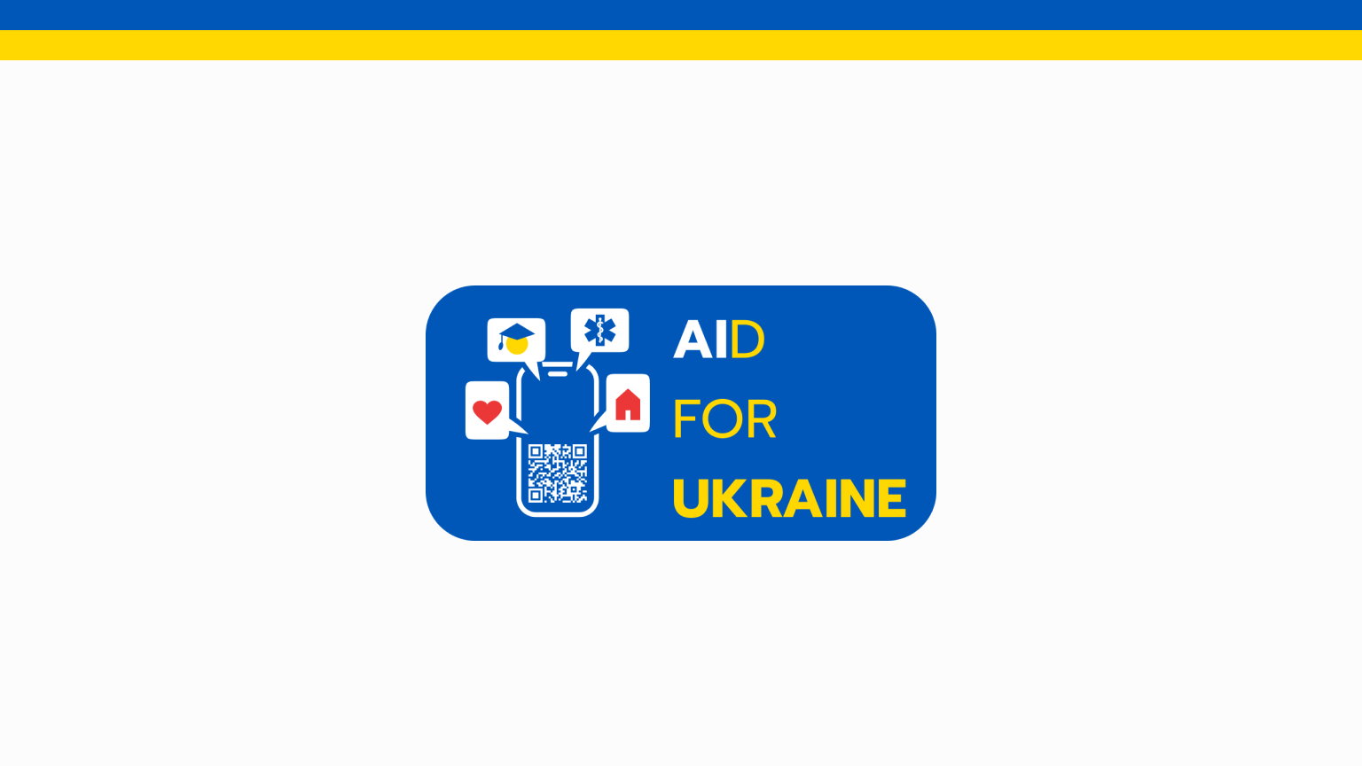 Aid for Ukraine logo
