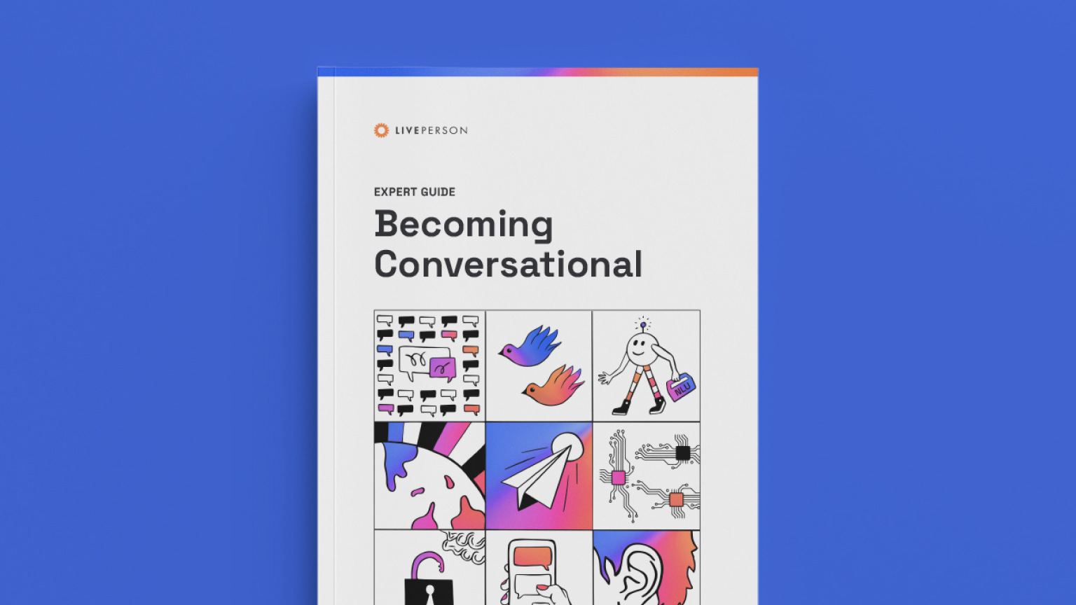 Cover to our guide on using conversational solutions