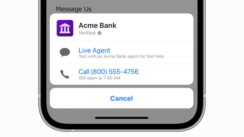 Apple's Message Suggest intercepts calls and drives the option to text