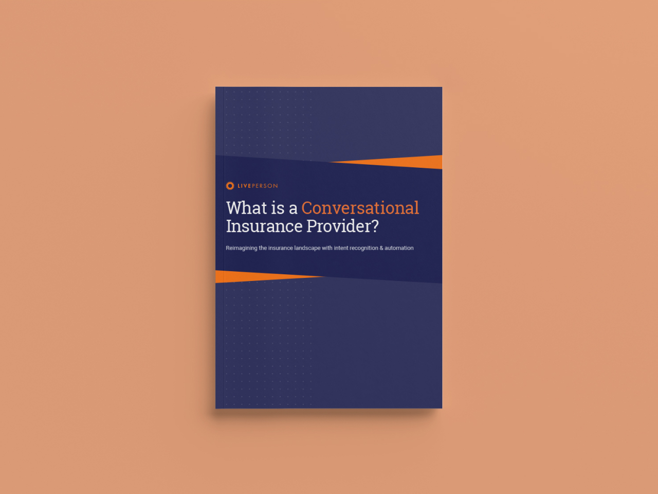 cover page for the guide to insurance chatbots