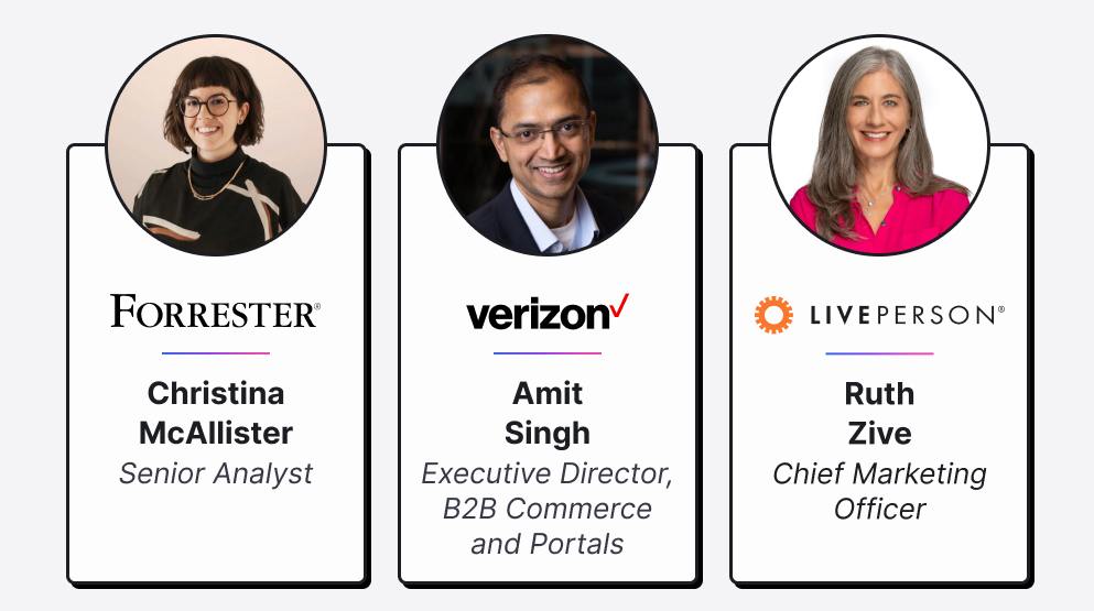Forrester, Verizon, and LivePerson upcoming webinar