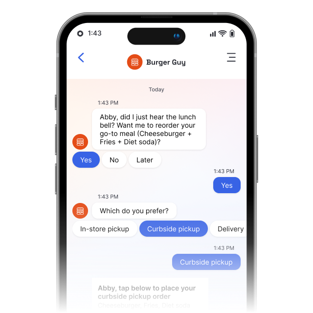 Retail chatbots show how they can meet customer preferences like online shopping and choosing curbside pickup