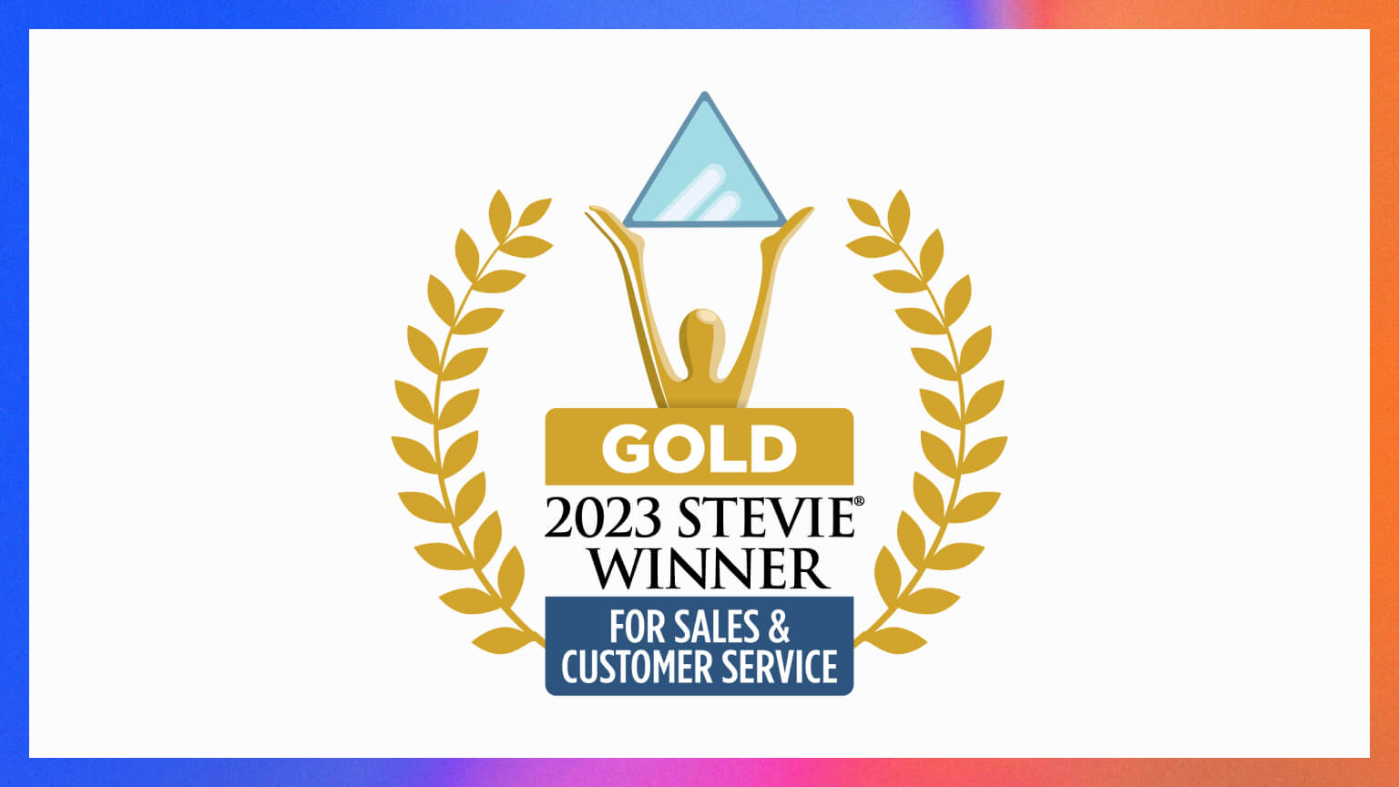 Gold Stevie Award for Technology Provider of the Year