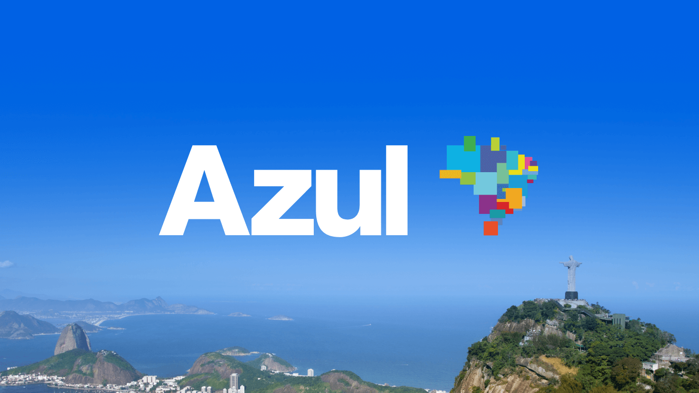 countryside landscape with Azul logo for their story on efficient customer communication management