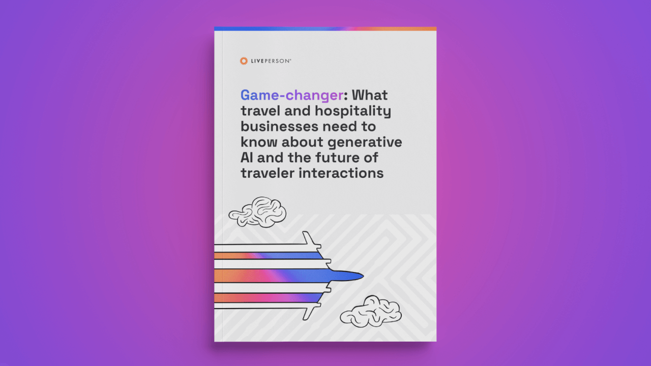 Cover of the Travel Industry's Generative AI Landscape guide