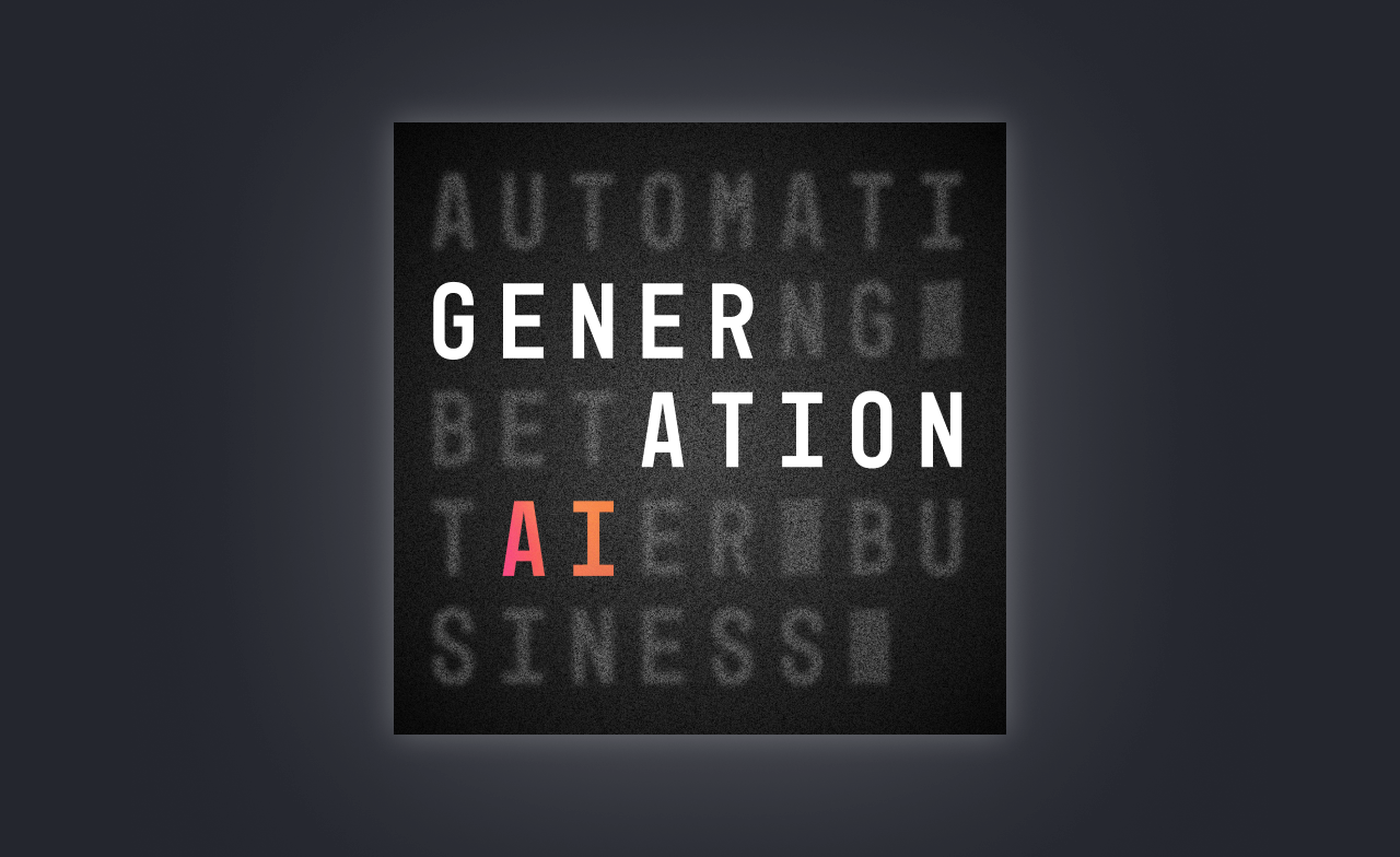 Generation AI podcast cover