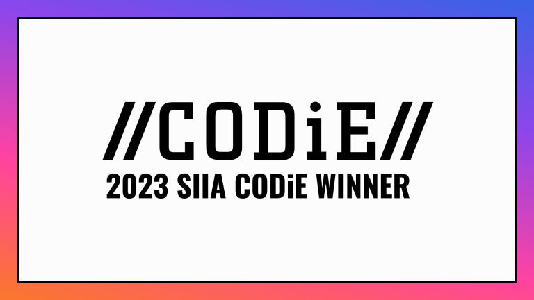 2023 CODiE Award badges for AI-powered customer service interactions, helping customer service agents improve the entire customer service experience