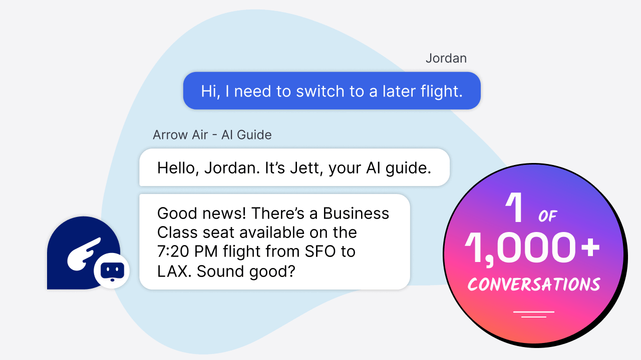 travel chatbot concierge example