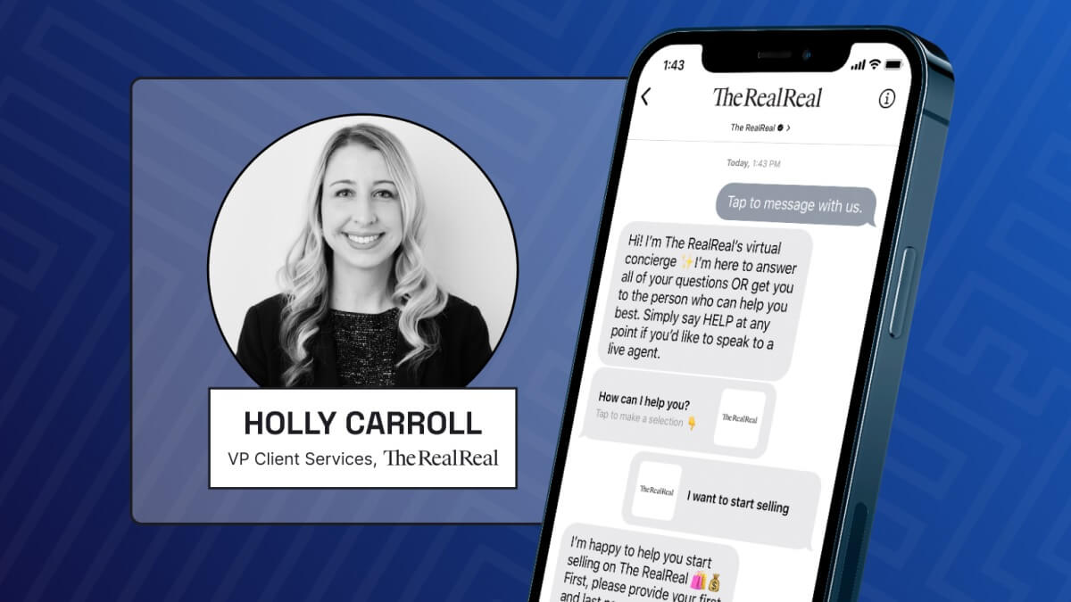 How a conversational AI strategy transformed The RealReal's