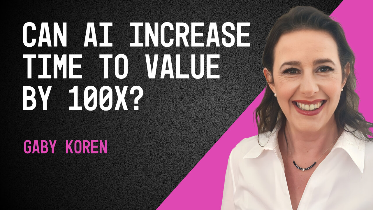 Can AI Increase Time to Value by 100x podcast promo cover