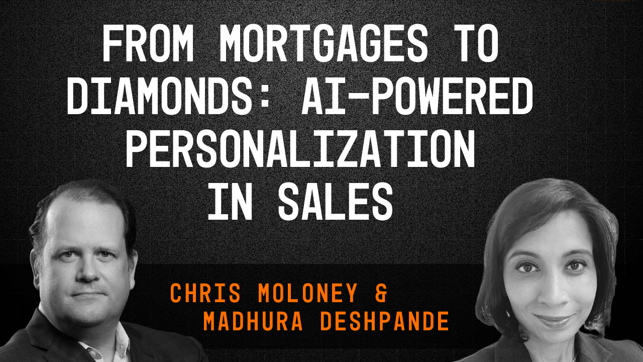 Podcast cover for AI-powered personalization in sales