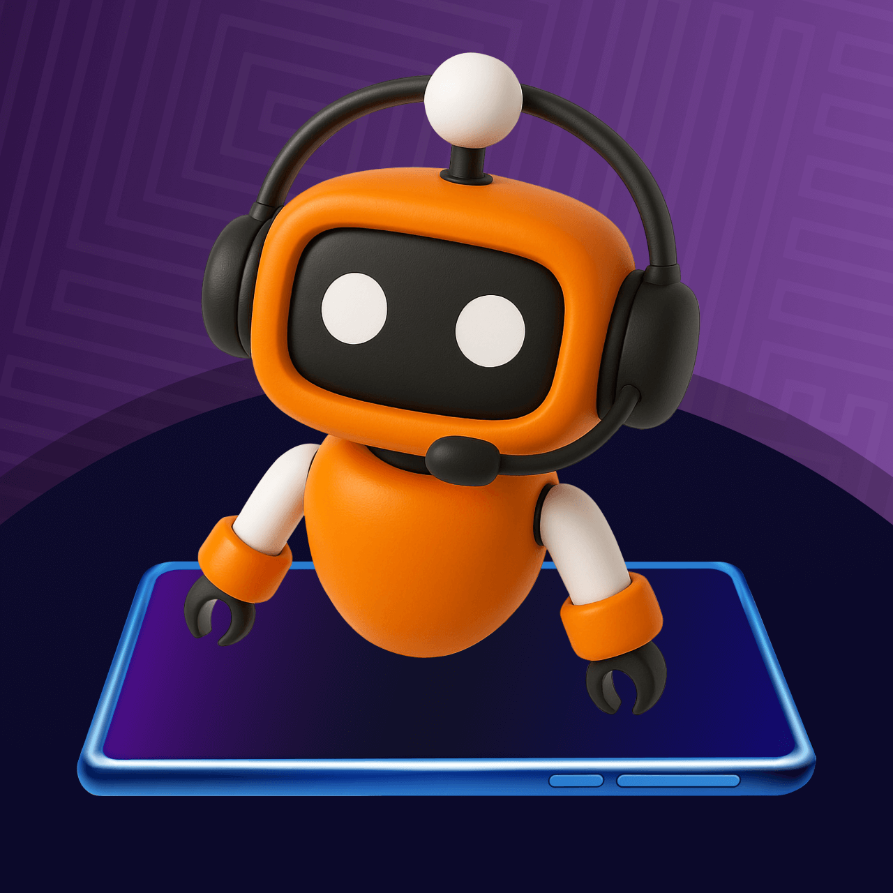 bot illustration of specialized AI agents for business