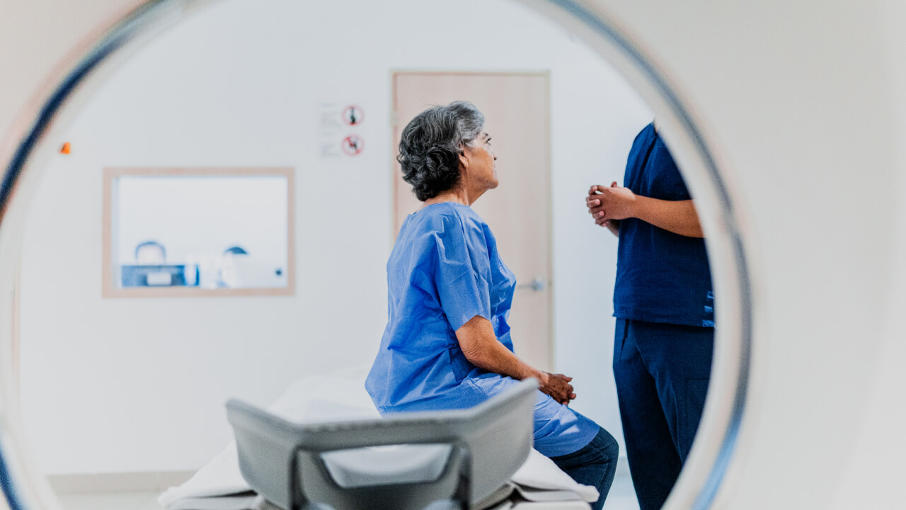 healthcare interaction, illustrating a voice bot AI case study